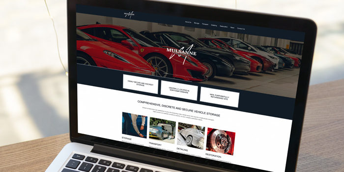 Hello and welcome to the launch of our new Mulsanne Automotive website!